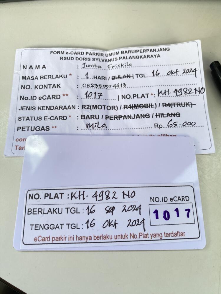 Kartu Member Baru