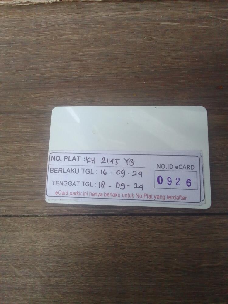 KARTU KEMBALI ID:926