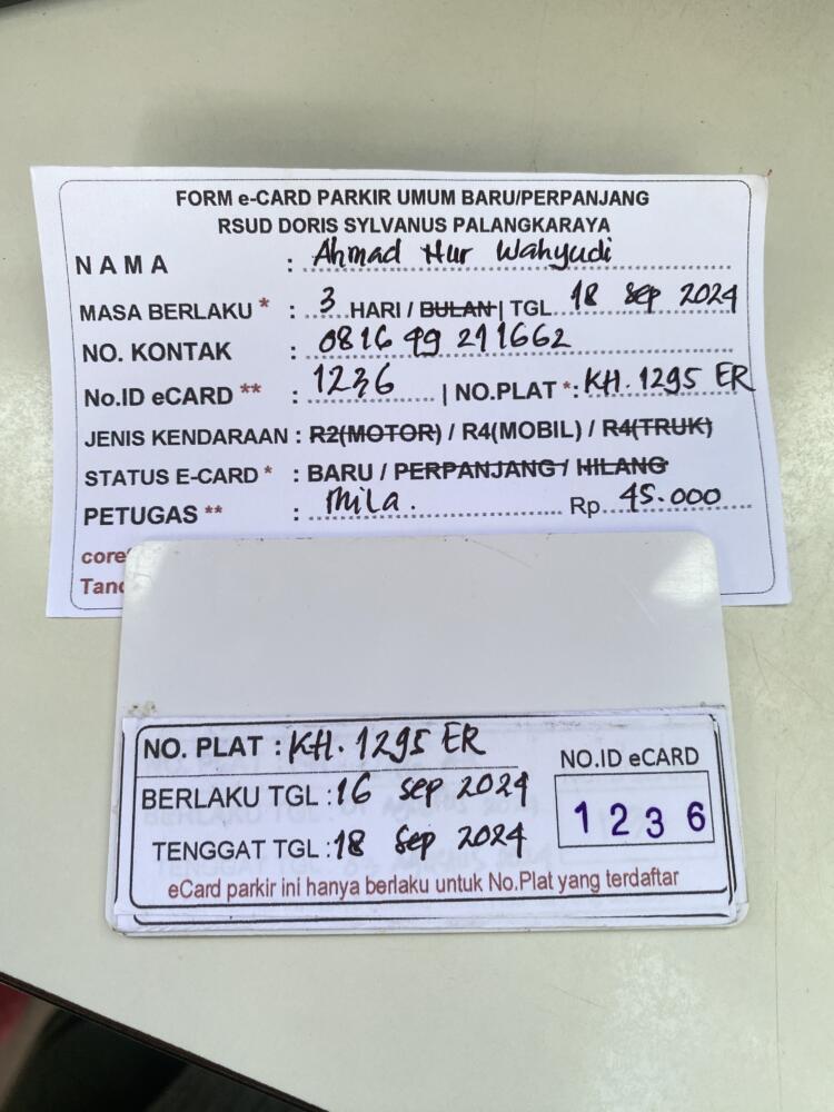 Kartu Member Baru