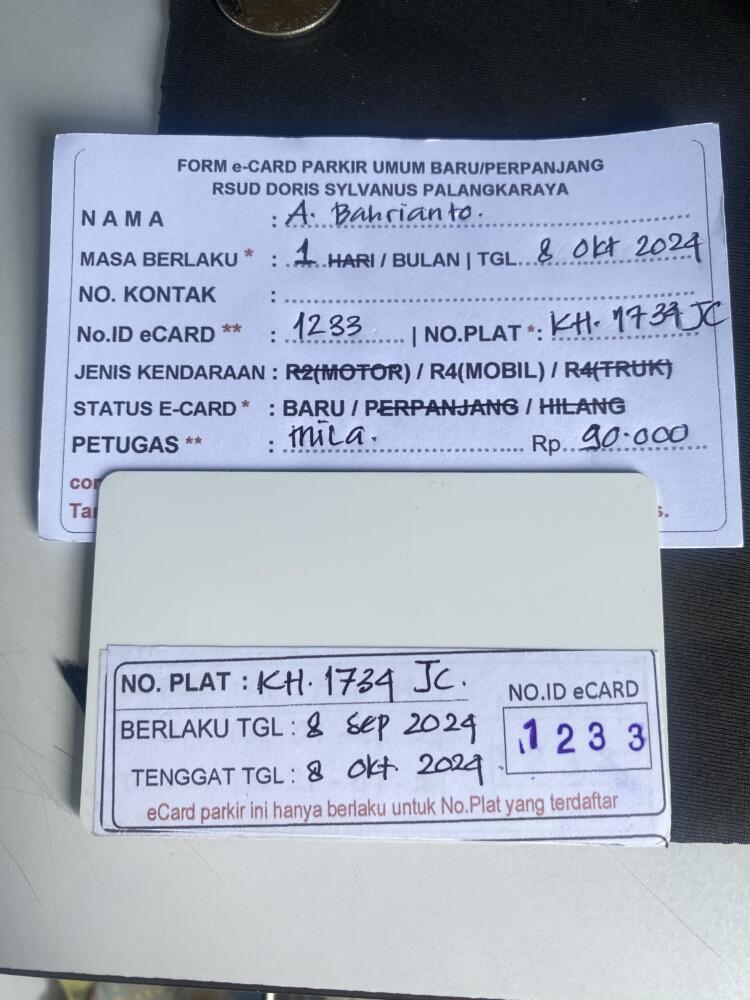Kartu Member Baru