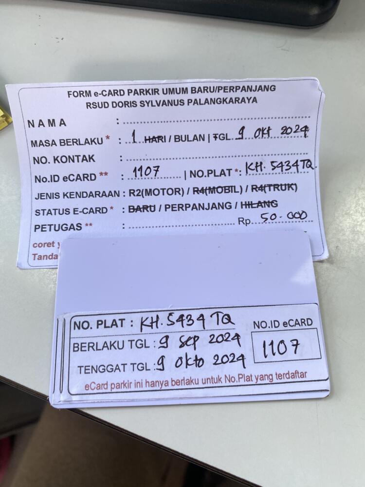 Kartu Member perpanjang
