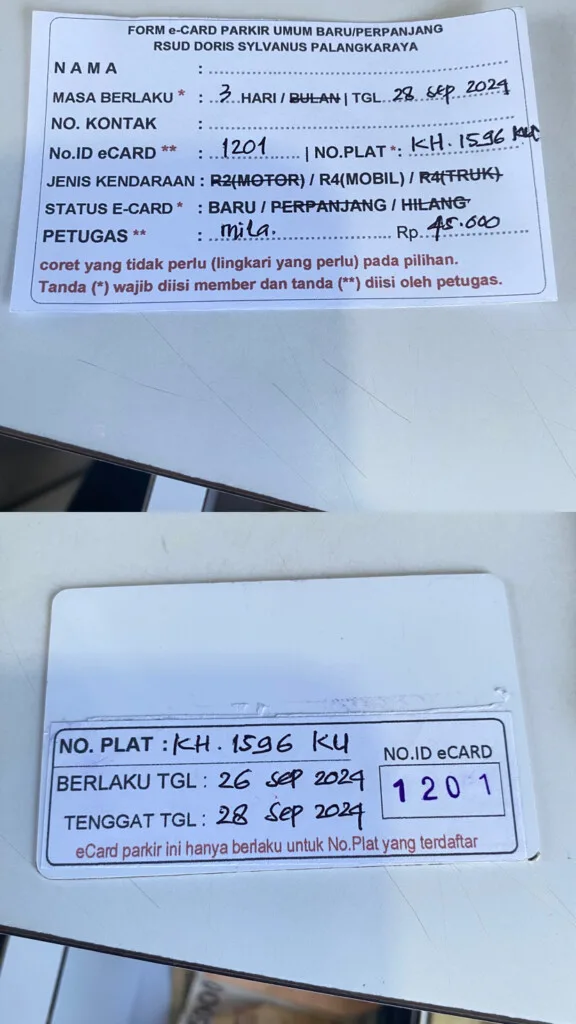 Kartu Member Baru