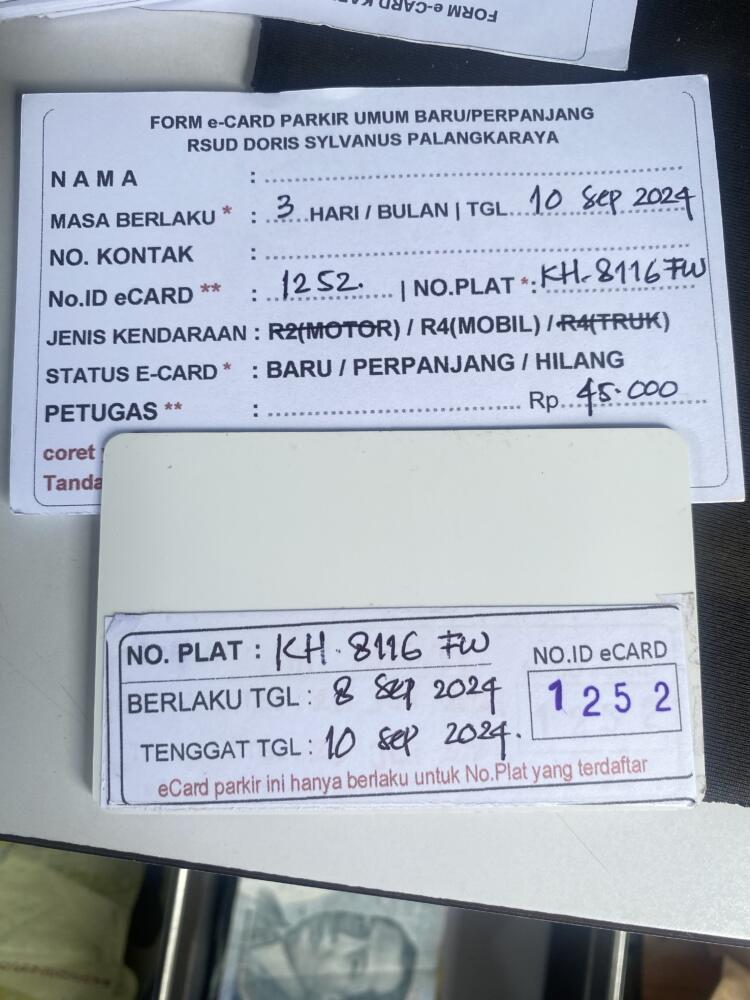 Kartu Member Baru