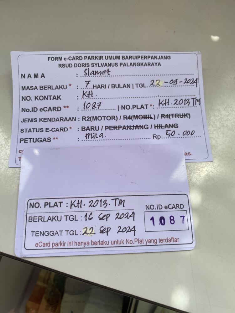 Kartu Member Baru