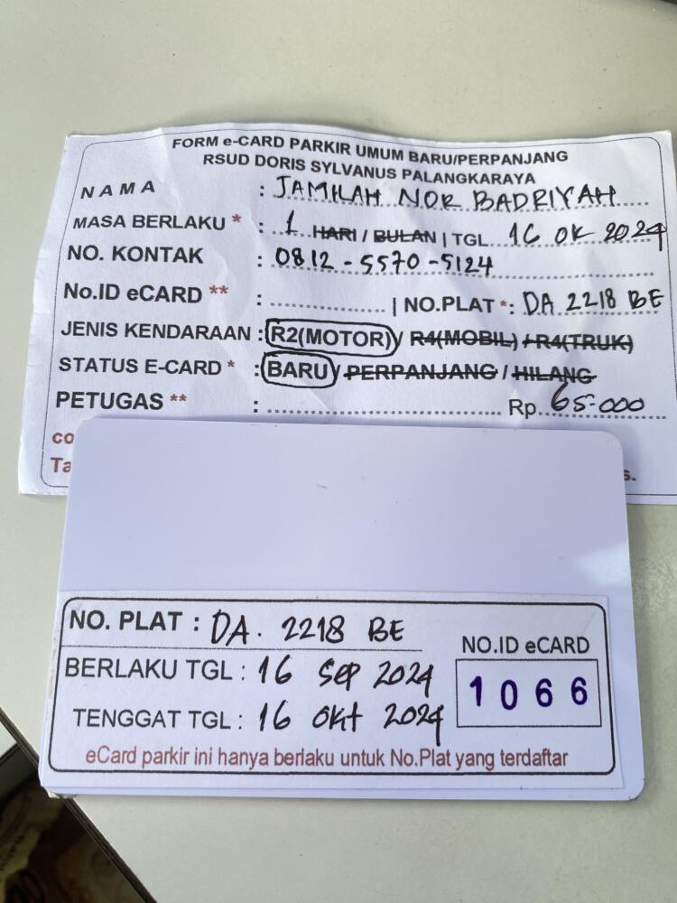 Kartu Member Baru