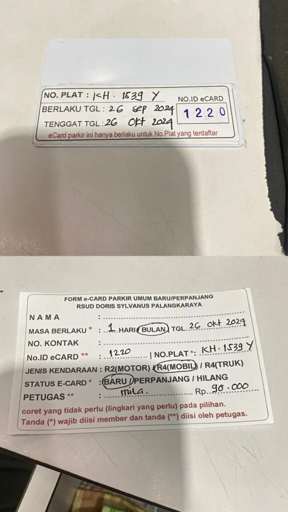 Kartu Member Baru