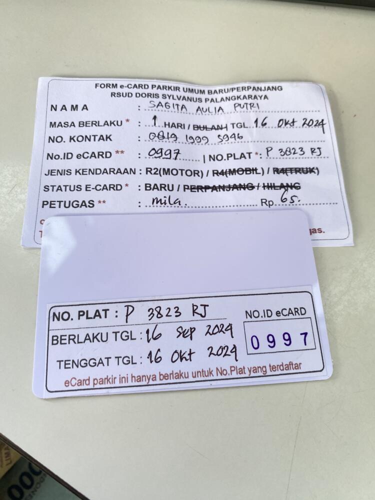 Kartu Member Baru