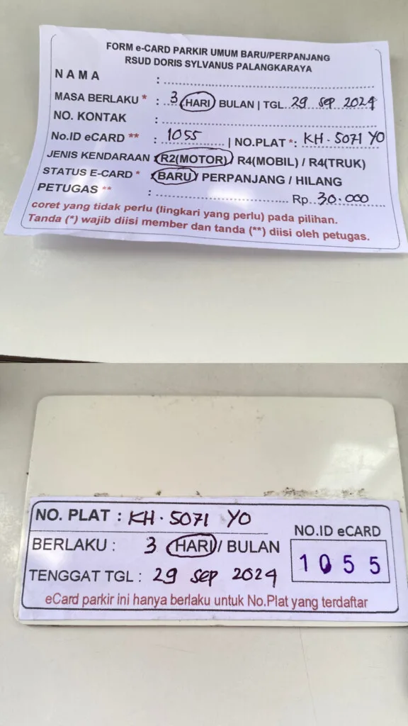 Kartu Member Baru