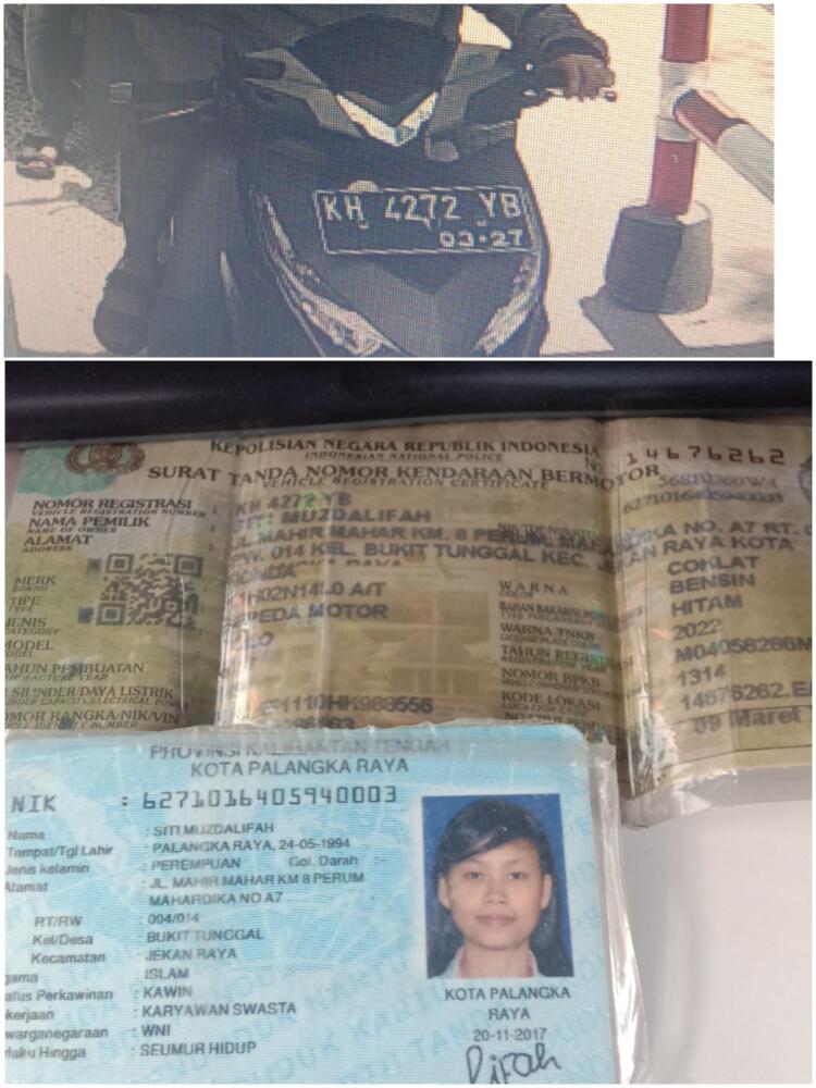 Gak ambil tiket pas masuk