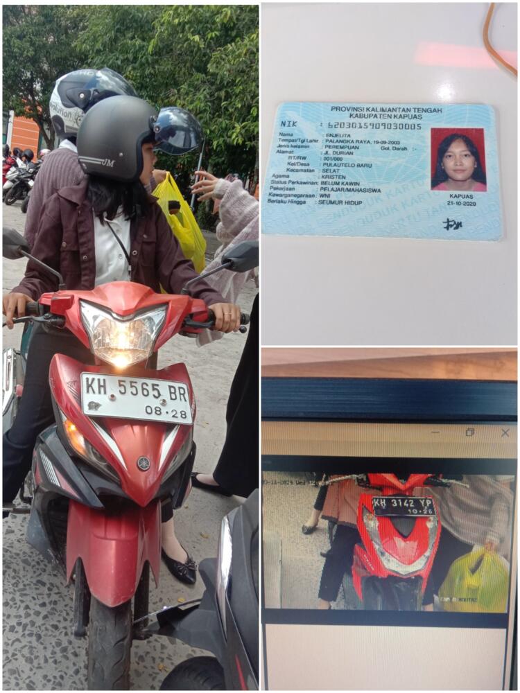 Gak ambil tiket pas masuk