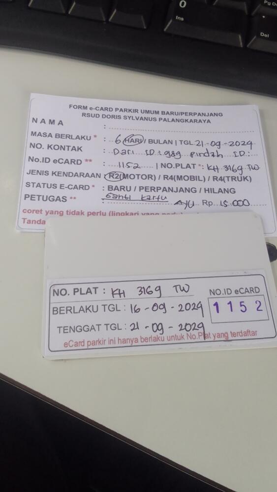 GANTI KARTU ID:1152