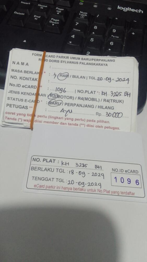 kARTU MEMBER BARU ID:1096