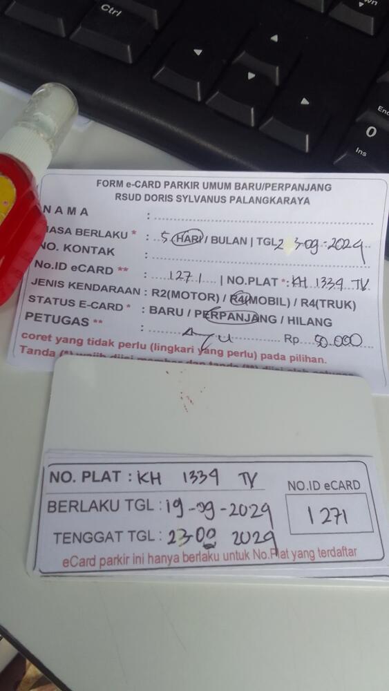 PERPANJANG KARTU ID:1022