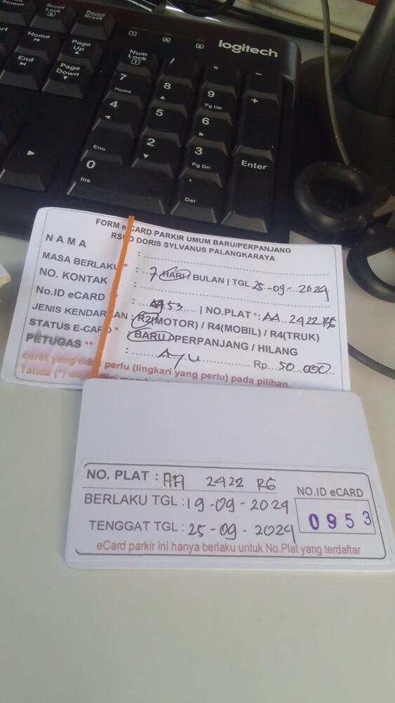 kARTU MEMBER BARU ID:953
