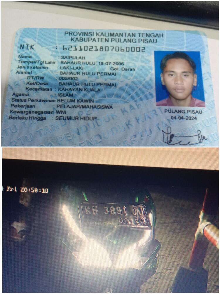 Gak ambil tiket pas masuk