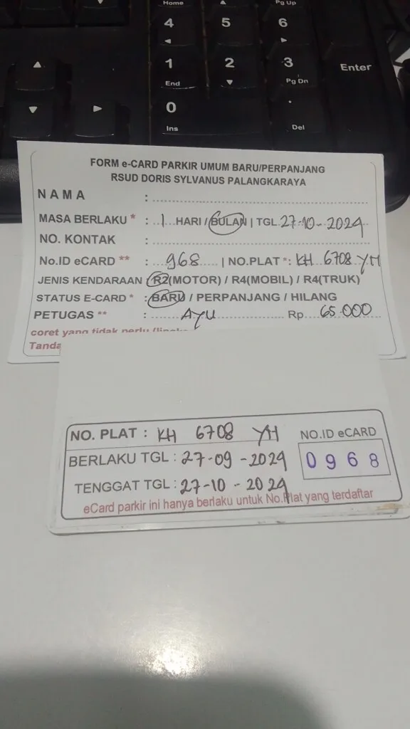 kARTU MEMBER BARU ID:968