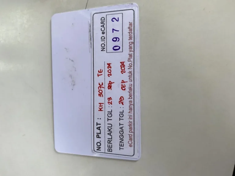 Kartu Member kembali