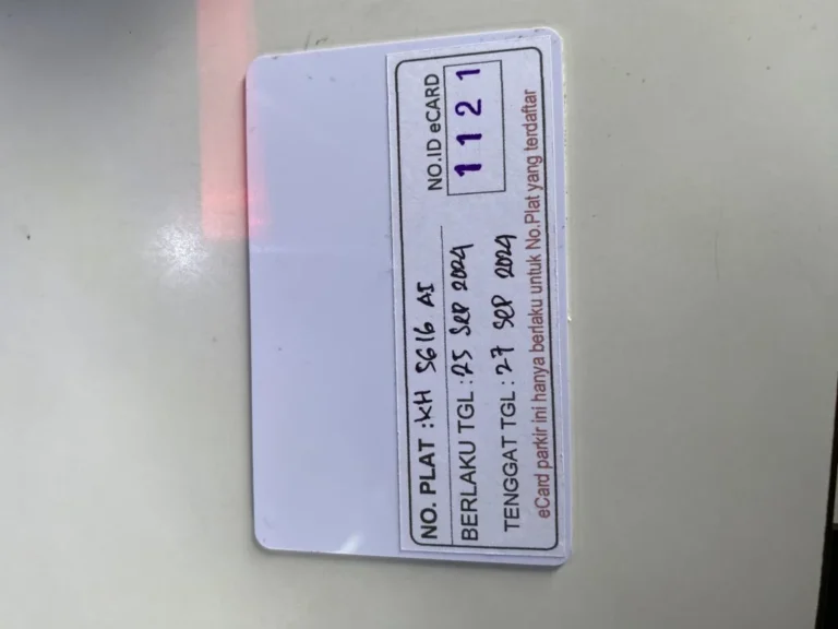 Kartu Member kembali