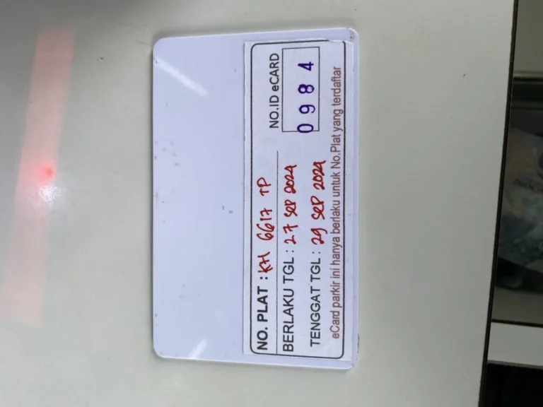 Kartu Member kembali