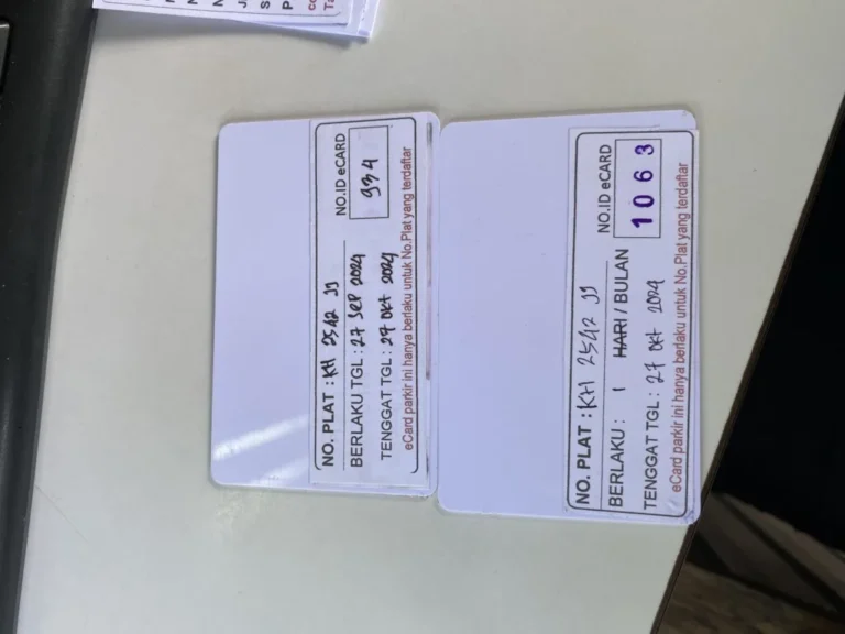 Kartu Member 934 pindah ke id 1063