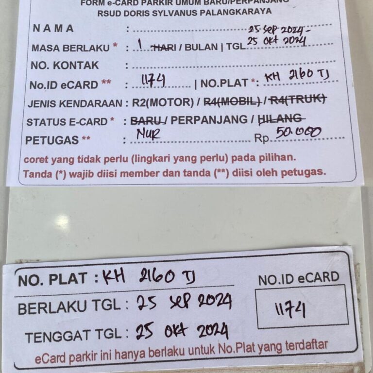 Kartu Member perpanjang