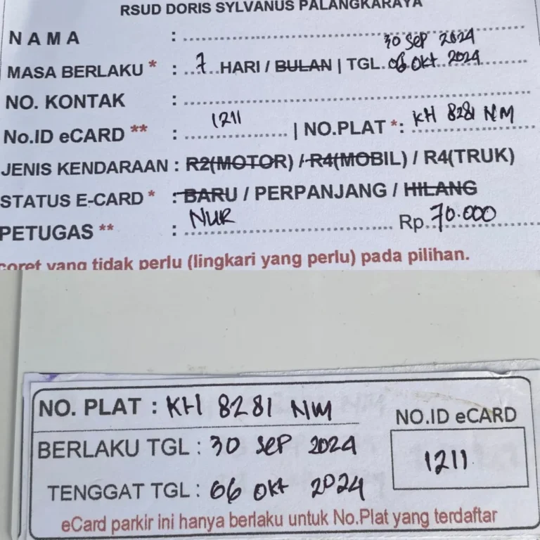 Kartu Member perpanjang