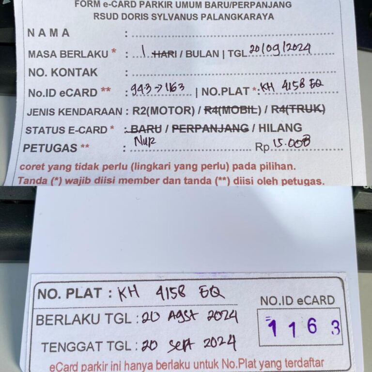 Kartu Member hilang pindah ke id 1163