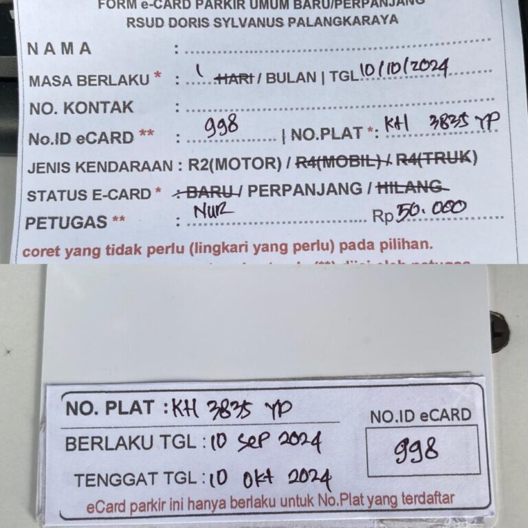 Kartu Member perpanjang