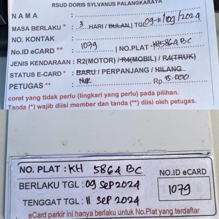 Kartu Member perpanjang