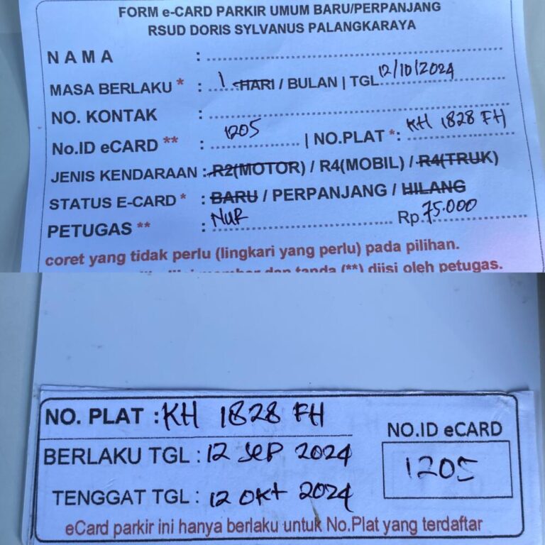 Kartu Member perpanjang