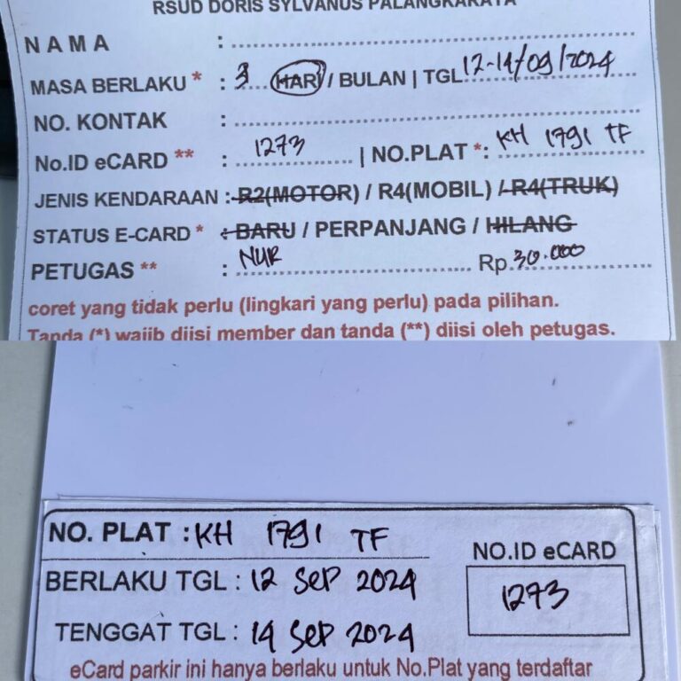 Kartu Member perpanjang