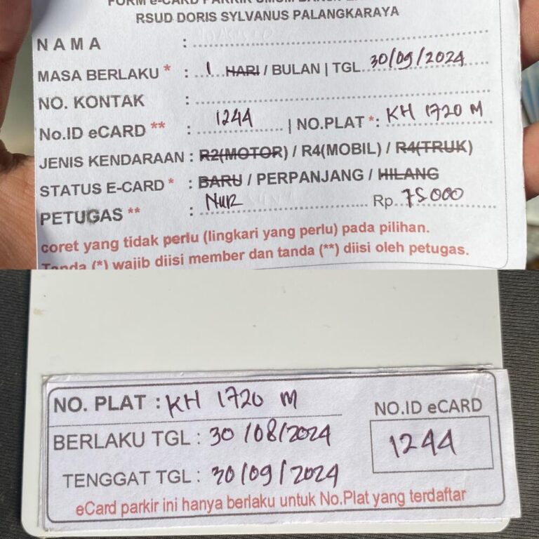 Kartu Member perpanjang