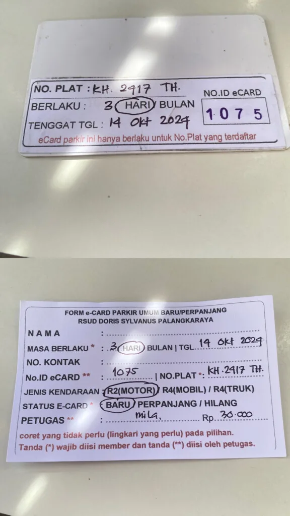 Kartu Member Baru