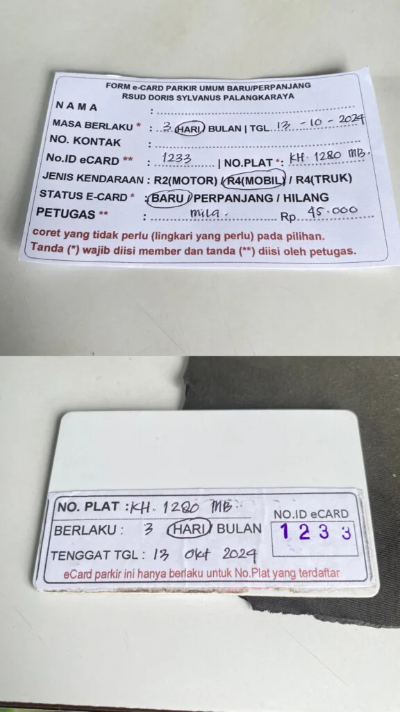 Kartu Member Baru