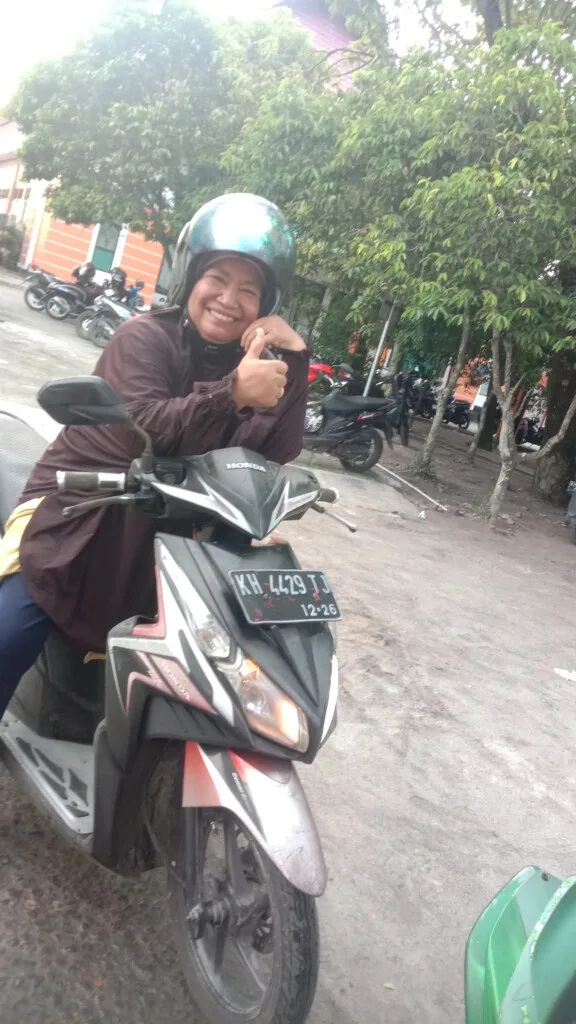 Gak ambil tiket pas masuk