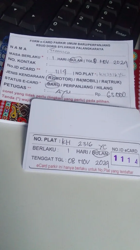 kARTU MEMBER BARU ID:1114