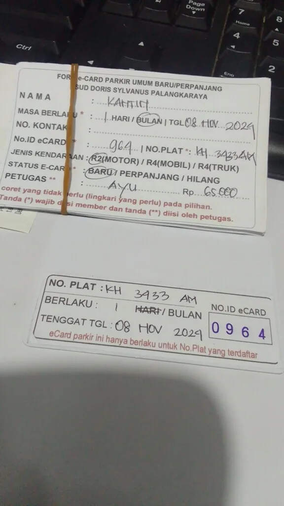 kARTU MEMBER BARU ID:964