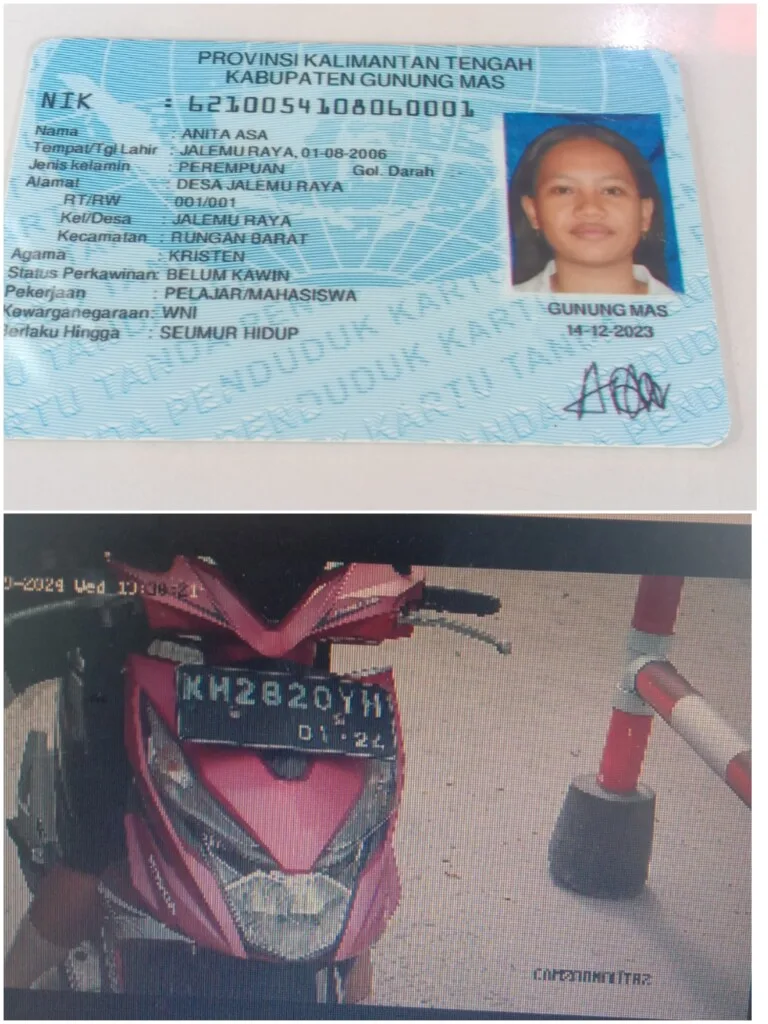 Gak ambil tiket pas masuk