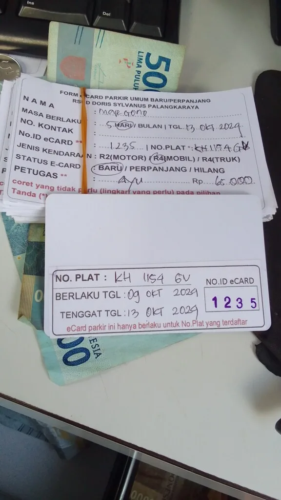 kARTU MEMBER BARU ID:1235