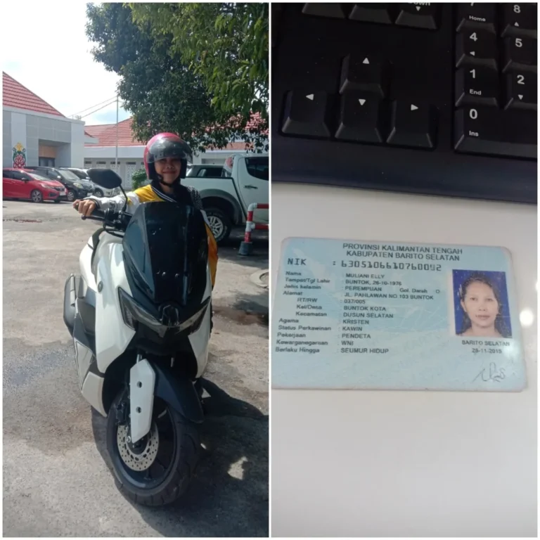 Gak ambil tiket pas masuk