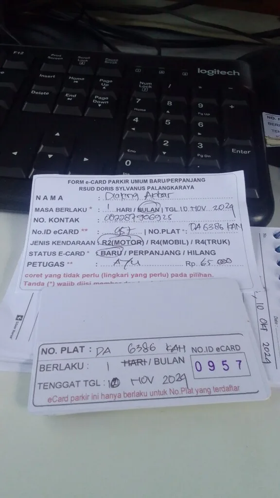kARTU MEMBER BARU ID:957