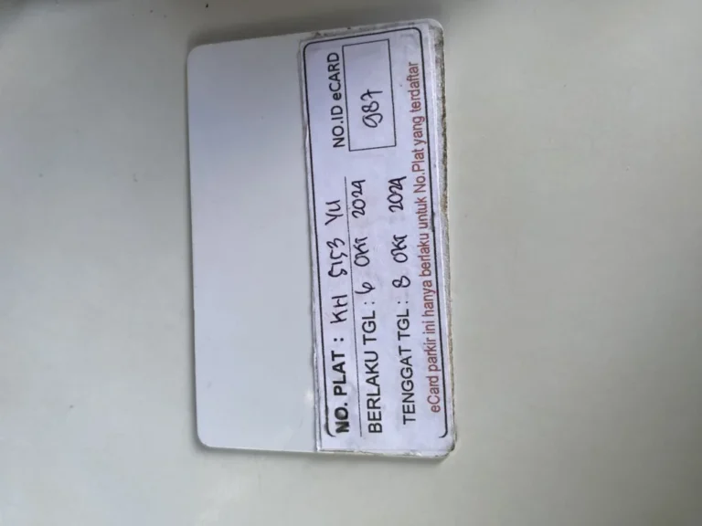 Kartu Member kembali