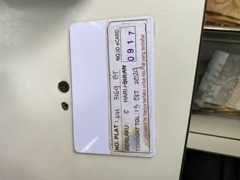 Kartu Member kembali