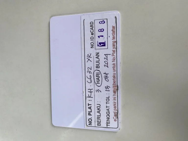 Kartu Member kembali