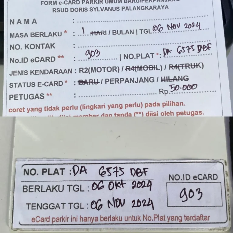 Kartu Member perpanjang