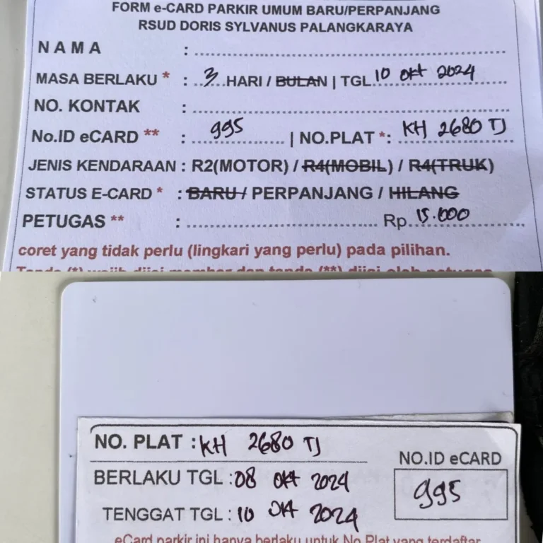 Kartu Member perpanjang