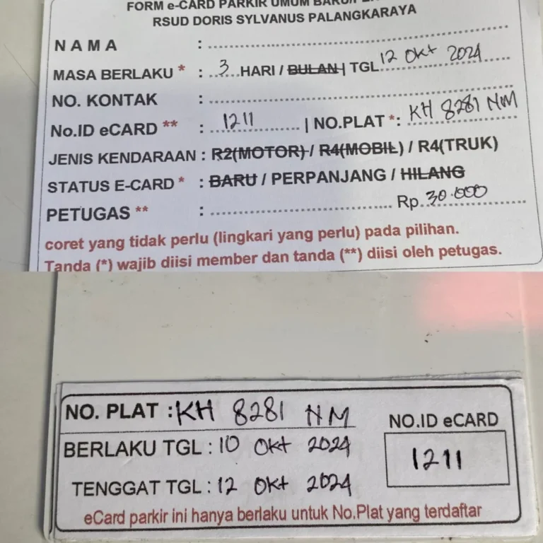 Kartu Member perpanjang