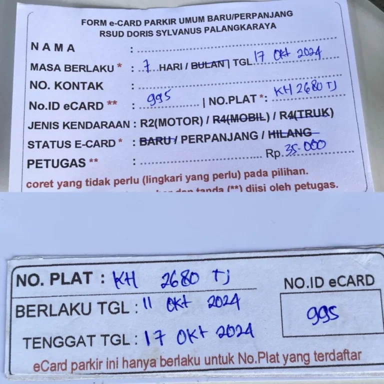 Kartu Member perpanjang