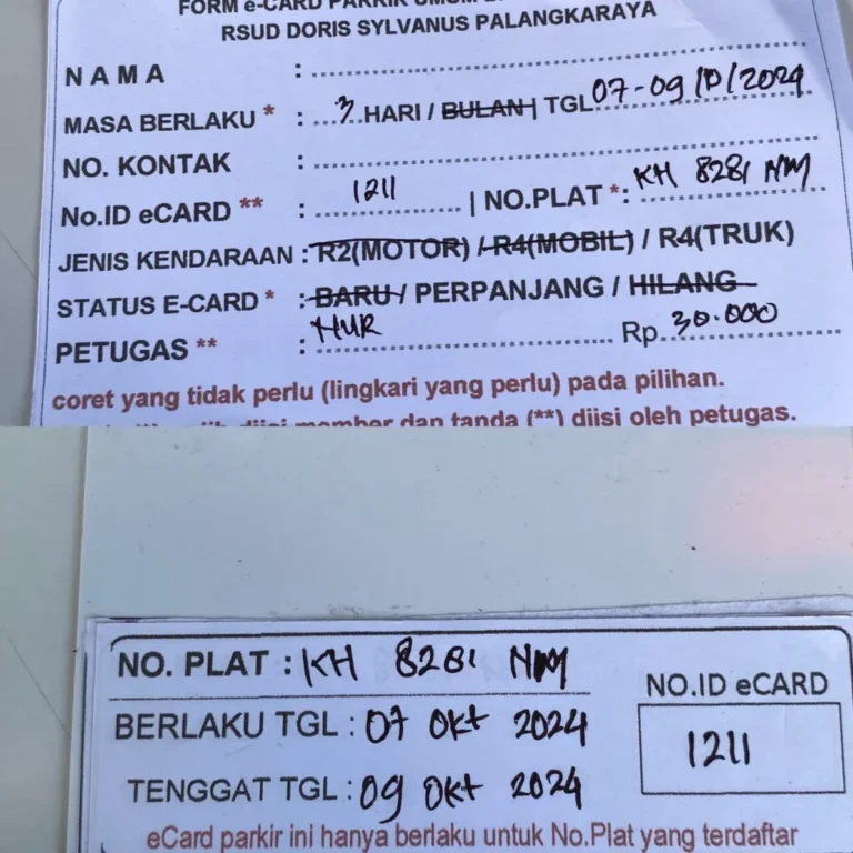 Kartu Member perpanjang