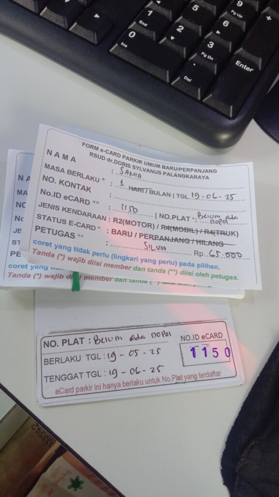Kartu Member baru id 1150